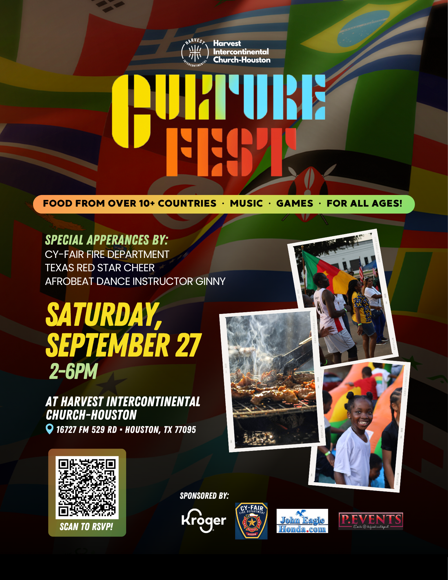 Culture Fest main event flier